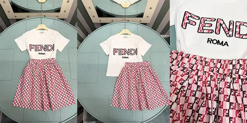 芬迪夏季清新轻奢风套装