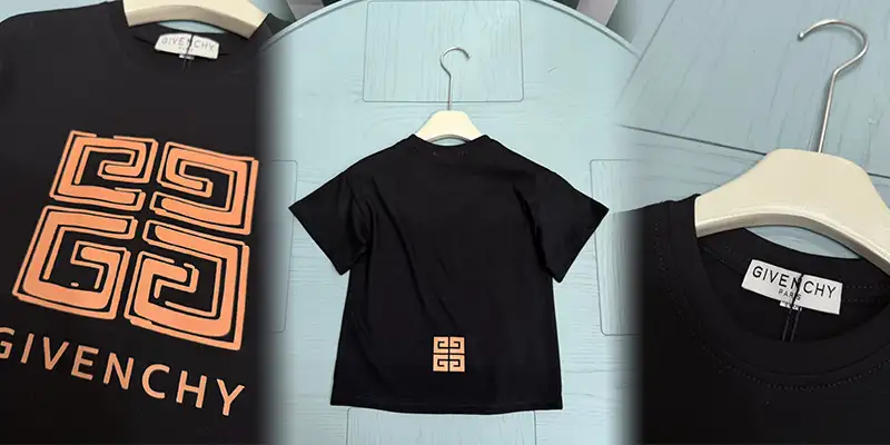 纪梵希儿童夏季百搭纯棉上衣