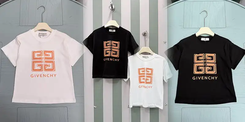 GIVENCHY儿童夏季圆领短袖T恤