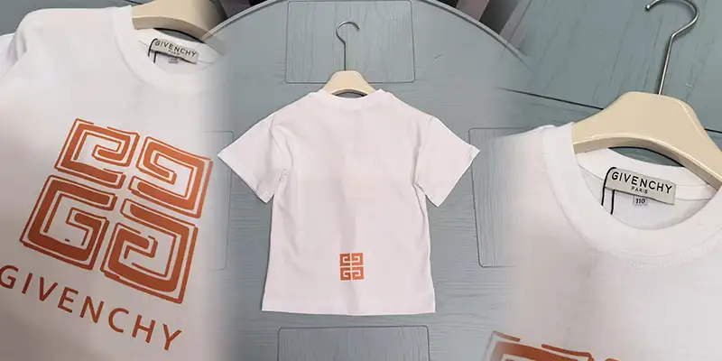 纪梵希儿童夏季圆领短袖T恤