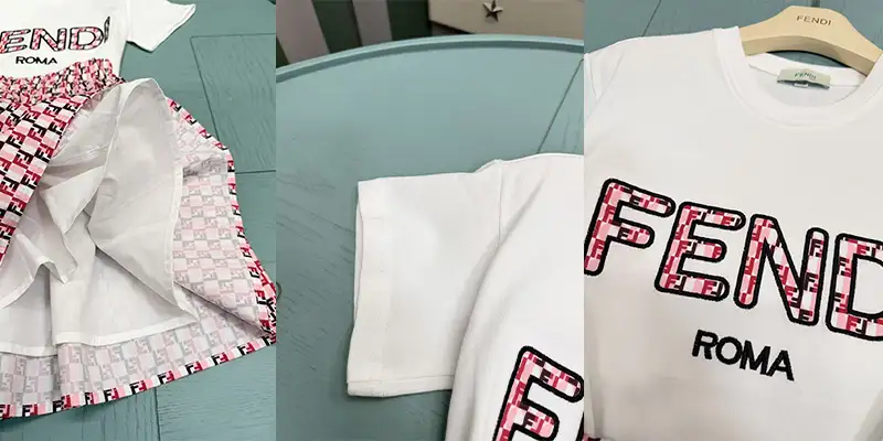 FENDI夏季清新轻奢风套装