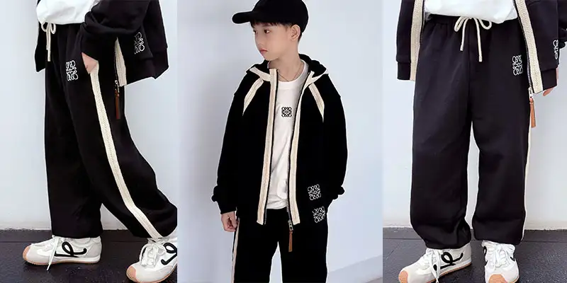 高端连帽卫衣套装