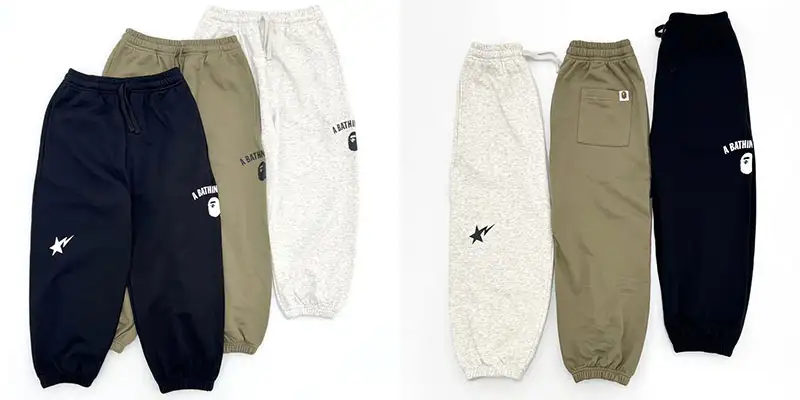 日系休闲运动裤