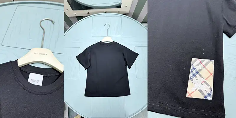 博柏利儿童夏季百搭纯棉上衣