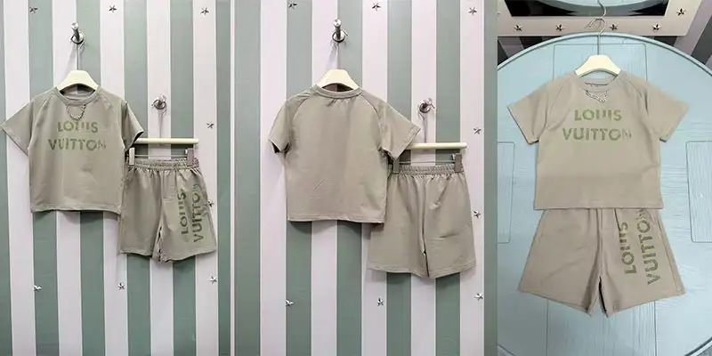 路易威登儿童夏季短袖套装