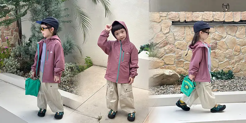 五色软壳冲锋衣