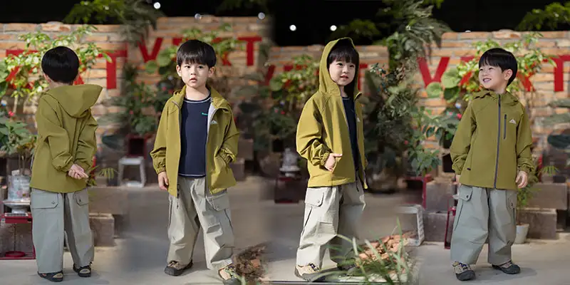 男女童防水防风外套